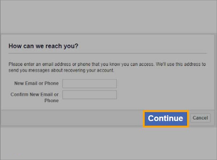 tài khoản facebook bị hack
