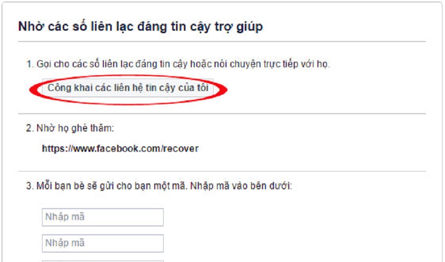 tài khoản facebook bị hack