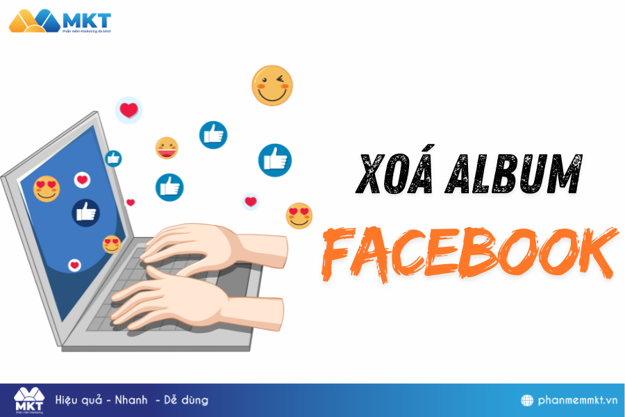 Cách xóa album ảnh trên Facebook