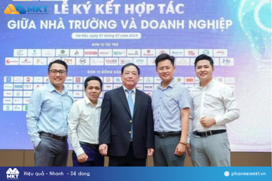 Ký Kết Hợp Tác Đặc Biệt Giữa Công ty CP Giải pháp MKT và Trường Đại học Hòa Bìn