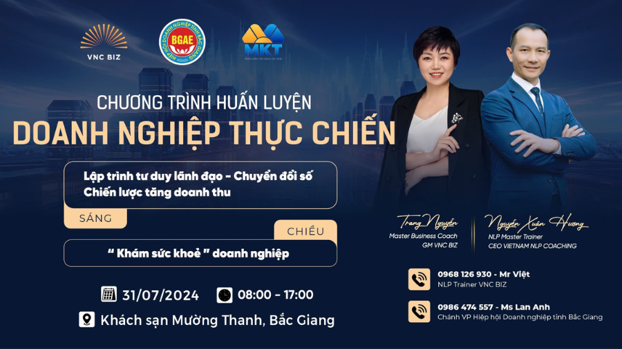 chương trình huấn luyện "Doanh nghiệp thực chiến