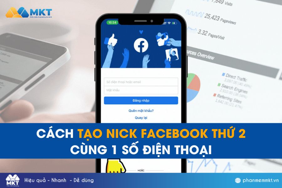 Cách tạo nick Facebook thứ 2 trên điện thoại, máy tính đơn giản